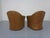 Brown Mid-Century German Leather Cocktail Chairs from Walter Knoll, 1960s, Set of 2 For Sale - Image 8 of 18