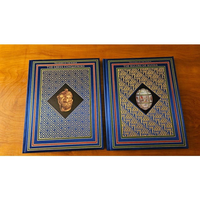 1982 Treasures of the World Significant Cultures Art History 16 Volume Set For Sale - Image 10 of 10