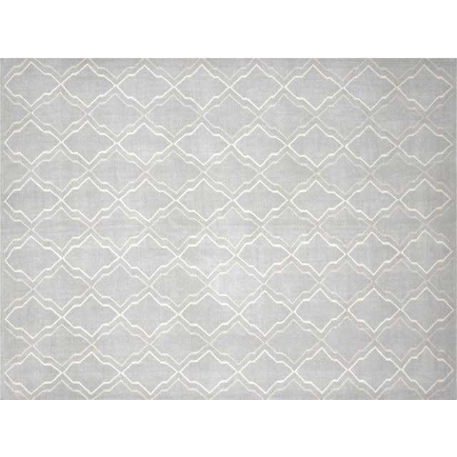 2000 - 2009 Contemporary Egyptian Kilim Rug For Sale - Image 5 of 5