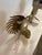 Brass Pair of Brass Fighting Roosters For Sale - Image 8 of 11