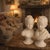 French Country Pair of Blanc De Chine Houdon Style 9” Busts of Victorian Revival Children Made in the 1960’s. Great Cottage Core Accent Pieces - See Pics! For Sale - Image 3 of 10