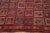 1870s Red Geometric Antique Caucasian Verneh Flat-Weave Rug 5'8" X 6'4" Wool Carpet For Sale - Image 18 of 18