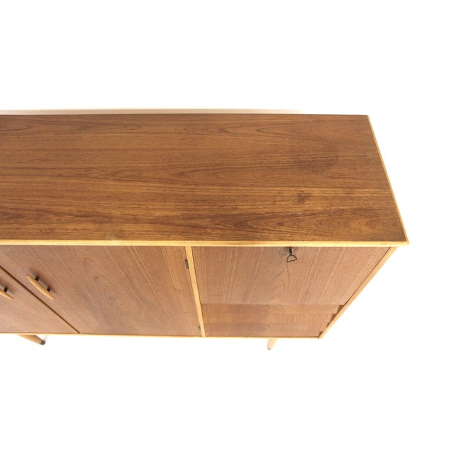 Wood Vintage Swedish Sideboard by Nils Jonsson, 1950s For Sale - Image 7 of 8