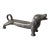 Antique Mixed Metal Dachsund Door Stop For Sale