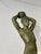 Metal 1940s Art Deco Period Bronzed Patina Male Athlete For Sale - Image 7 of 9