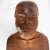 Hand-Carved Wooden Busts of a Man and a Woman, 20th Century, Set of 2 For Sale - Image 9 of 14