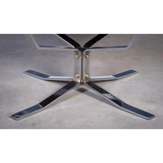 Superstar Armchairs in Leather with Steel Frames, 1970s, Set of 2 For Sale - Image 16 of 17