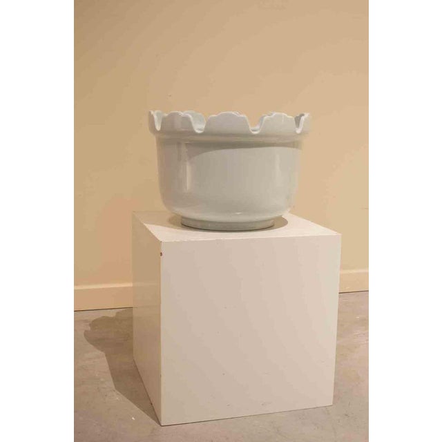 Large First Half of the 20th Century White Ceramic Coolers, 1950s, Set of 2 For Sale - Image 10 of 13
