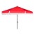 Milan Fringe 11 Ft Umbrella - Red For Sale