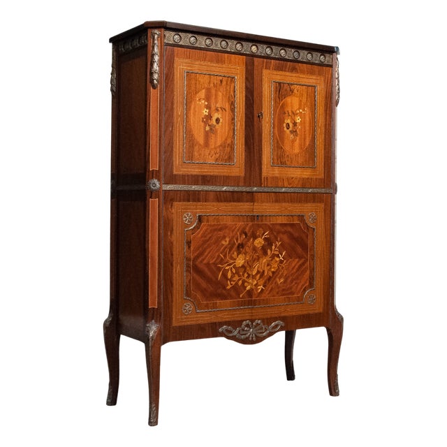 Vintage Swedish Drybar Cabinet, 1940s For Sale