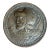 Antique Bronze Tabletop Medallion- Neoclassical Soldier For Sale