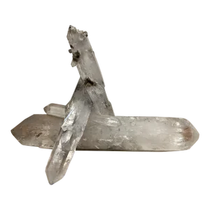 Multi-Point Tourmalinated Quartz Crystal