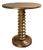Mid-Century Brutalist French Wood Turned Winepress Side Table in the style of Charles Dudouyt, 1950s For Sale