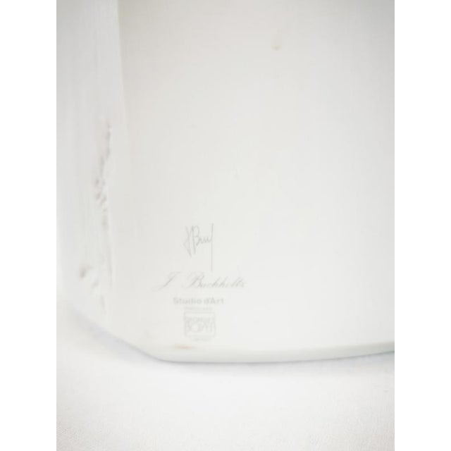 Porcelain Vase by J. Buchholtz for Limoges For Sale - Image 4 of 11