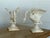Cast Iron Swan Garden Ornaments with Antique White Finish, 1920-1950 For Sale - Image 6 of 7
