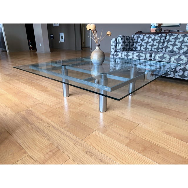 Late 20th Century Andre Coffee Table Attributed to Tobia Scarpa for Knoll For Sale - Image 9 of 12