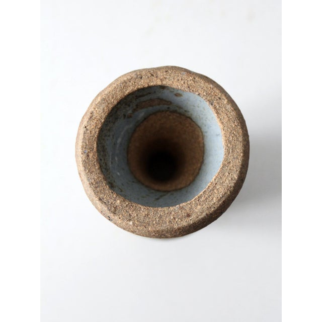 Ceramic Vintage Studio Pottery Chalice For Sale - Image 7 of 11