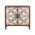 The Flower of Life Cabinet features a stunning lattice overlay crafted from sturdy mahogany wood, creating an intricate...