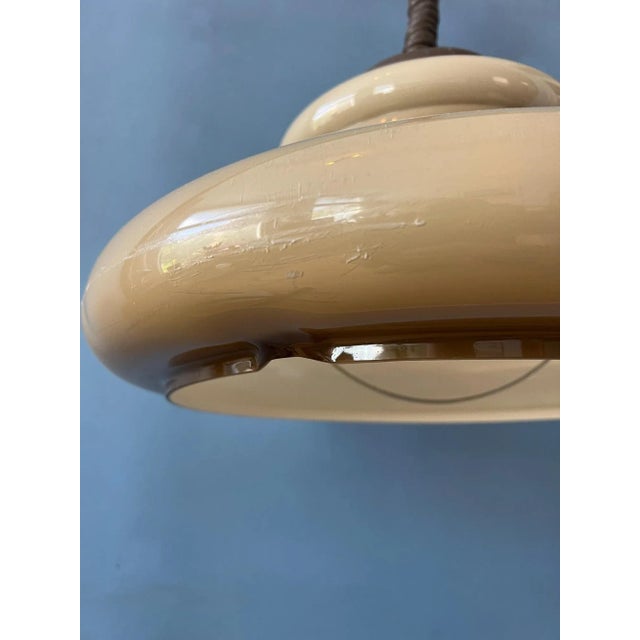 Acrylic Glass Suspension Pendant Lamp from Herda For Sale - Image 10 of 11