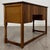 Antique English Oak Writing Table with Matching Stool, 1900s, Set of 2 For Sale - Image 17 of 18