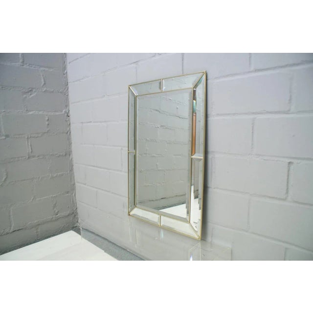 Vintage Glass Mirror, 1970s For Sale - Image 6 of 7