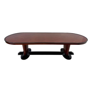 Italian Art Deco Dining and Conference Table, 1940s For Sale