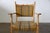 Mid-Century Modern Vintage Danish Oak Brutalist Armchair in the style of Henning Kjærnulf, 1960s For Sale - Image 3 of 18
