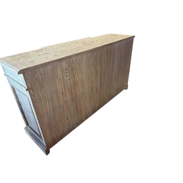 Early 21st Century Cerused Oak Sideboard For Sale - Image 4 of 13
