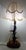 Antique Antler and Beaded Fabric Shade Table Lamp, 1930s/40s, Single Light, 73 Cm High from Unbekannt For Sale - Image 6 of 9