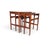 Mid-Century Modern Set of Three Hans Wegner Teak Nesting Tables at-40, 1960 For Sale - Image 3 of 5