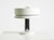 Very rare 1960s white space age metal table lamp in very good original condition. manufacturer: kaiser leuchten. Made in...