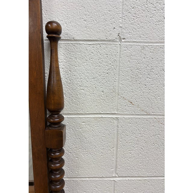 Wood Antique American Victorian Dresser With Tall Removable Swivel Mirror For Sale - Image 7 of 11