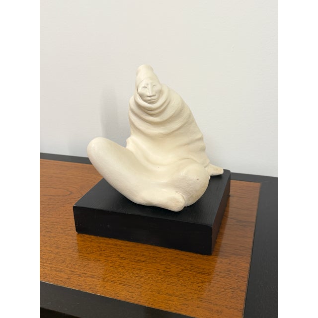 Ceramic 1980s Shirley Thomas Smith Native American Figural Sculpture For Sale - Image 7 of 14