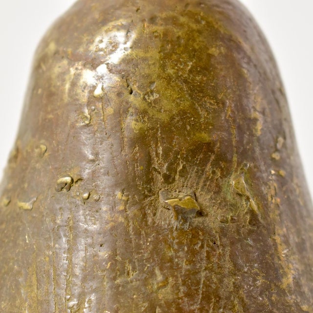 Brass 19th Century Benue Brass Bell From Nigeria For Sale - Image 8 of 8