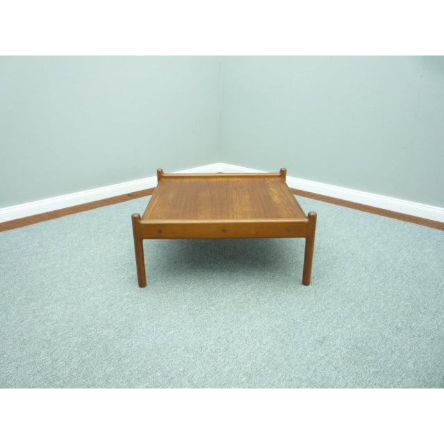 Danish Coffee Table by Johannes Andersen for CFC Silkeborg, 1960s For Sale - Image 6 of 6