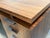 Custom Designed Zebra Wood Office Desk For Sale - Image 10 of 12