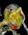 Venetian luxury and scenographic chandelier with multicoored flowers and leaves pinched by one to one.Every piece is...