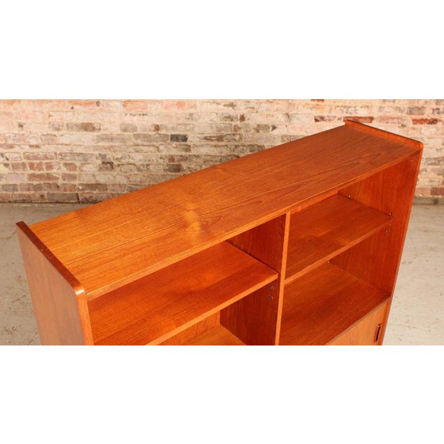 Mid-Century Modern Teak Bookcase, 1960s For Sale - Image 11 of 12