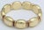 1960s Faraone 18kt Gold Expandable Cuff Italian For Sale - Image 5 of 10