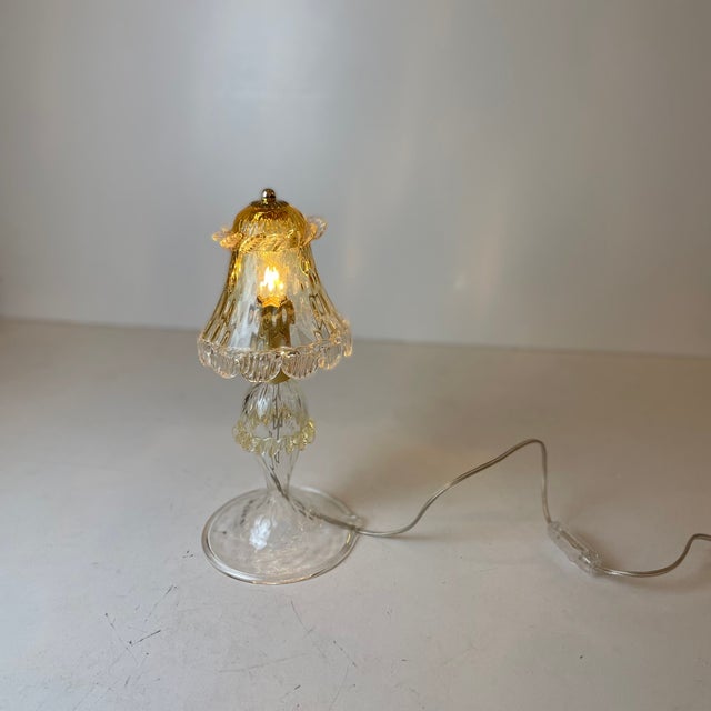 Murano Table Lamp in the style of Barovier & Toso, 1980s For Sale - Image 6 of 18