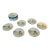 1984 John Gould Mallard Duck Coasters With Tin - Set of 6 For Sale