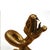 French Handcrafted Brass Snake Door Pull Handles, 1960s, Set of 2 For Sale - Image 3 of 9