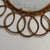 Wood Vintage French Round Rattan Mirror, 1950s For Sale - Image 7 of 9
