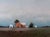 Homestead by Michael Miller | Oil on Panel Landscape with a farmhouse and outbuildings. For Sale