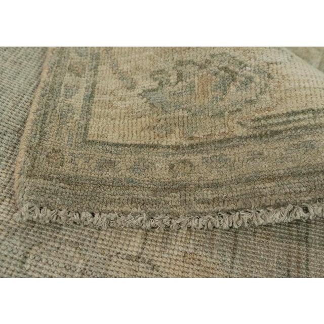 Oushak Rug 3'1" x 5'3" #21358 For Sale In Houston - Image 6 of 8