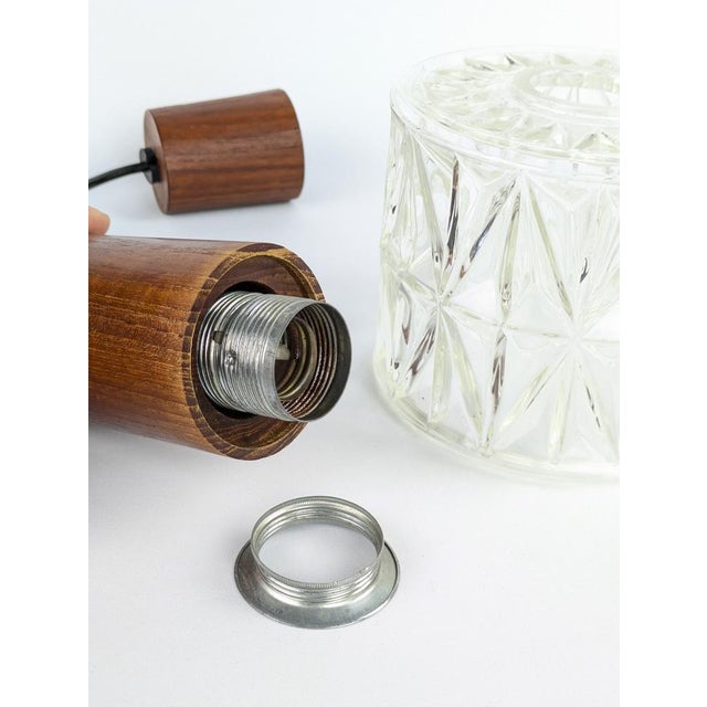 Mid-Century Scandinavian-Style Lantern, 1960s For Sale - Image 10 of 11