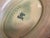Late 19th Century Late 19th Century Victorian Majolica Oval Leaf, Fern and Greek Key Pedestal Dish With Handles For Sale - Image 5 of 5