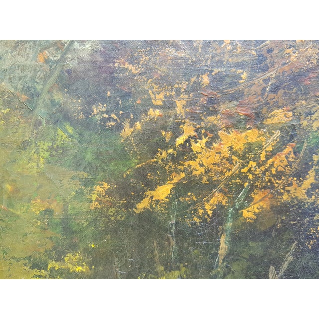 Courbet Gustave and Workshop (Attributed To) - Waterfall in Forest - Oil Painting - Circa 1870 For Sale - Image 9 of 16