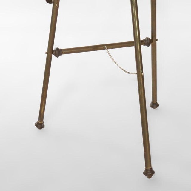 Vintage Brass Art Display Easel 20thC For Sale - Image 6 of 6