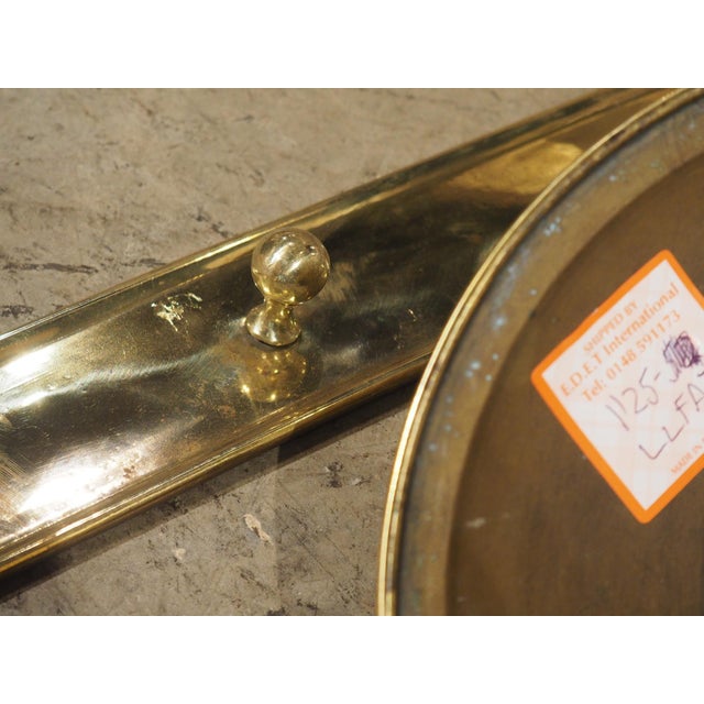 French Country Decorative Antique Brass Kitchen Wall Hanging From Languedoc, France, C. 1910 For Sale - Image 3 of 15